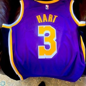 Lakers jersey signed by josh Hart